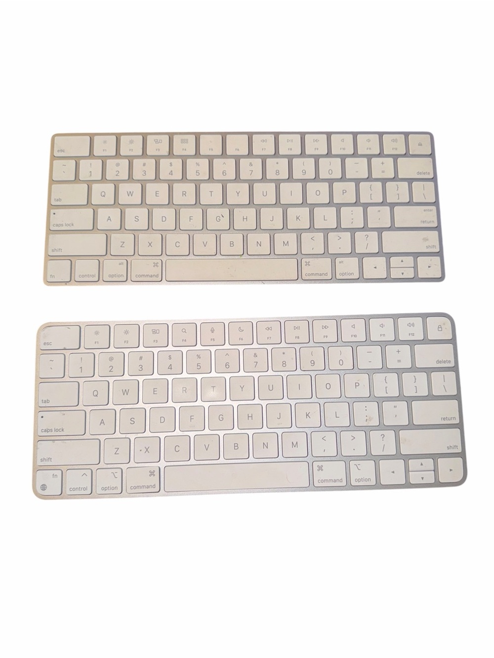 Apple White Aluminum Bluetooth Magic Keyboard Pair